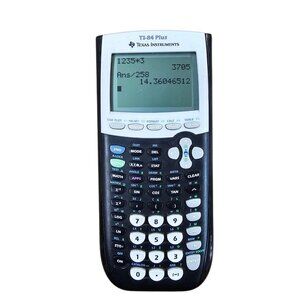 Texas Instruments TI-84 Plus Graphing Calculator Cover TESTED WORKS